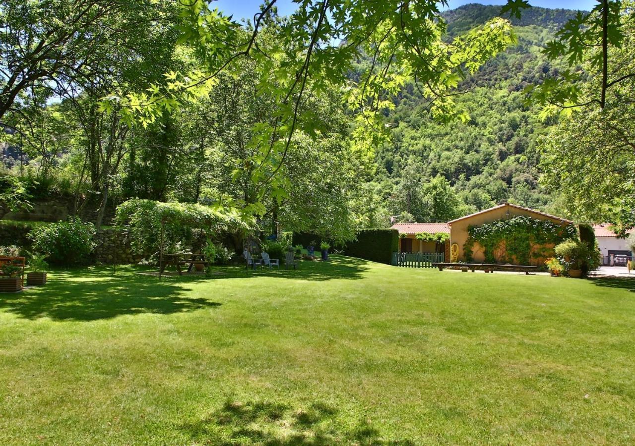 Beau Vallon - Gîte et Chambres d'Hôtes Pyrénées-Méditerranée - Pays Catalan Sahorre Extérieur photo
